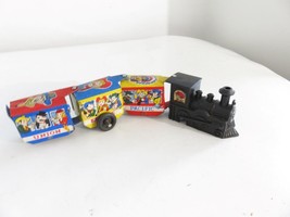 VINTAGE TIN PACIFIC UNION EXPRESS TOY ACCORDIAN TRAIN- FAIR- M14 - $7.39