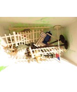 0/027 - SMALL MIX OF LAYOUT ACCESSORIES FOR 027/0- SOME LARGER- SALE - HB9 - $7.15 CAD