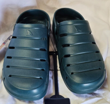 Rugged Shark Men&#39;s Comfort EVA Clog Sandals Size 13 Deep Aqua Blue New - $24.18