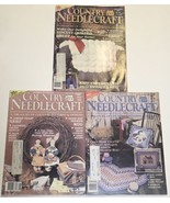 Issues Women&#39;s Circle Country Needlecraft Feb Aug Oct 1987 Vintage Lot of 3 - £6.69 GBP