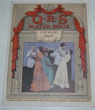 Vintage 1976-77 QRS Player Piano Rolls Catalog Classic Collectible - $14.99