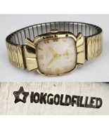 vintage mens watch &quot;Elgin 19&quot; ORNATE 10K GOLD filled case 1/20 10K GOLD ... - $1,834.22 MXN