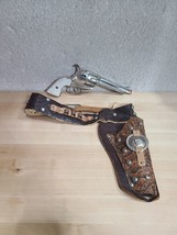 Mattel Marshal Gunfighter Leather Holster Toy Bullets Fanner 50 Cap Gun ... - £66.97 GBP