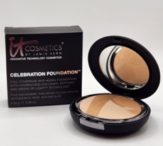 IT Cosmetics Celebration Foundation Light Medium Anti-Aging 0.30 oz. Jamie Kern - £18.66 GBP