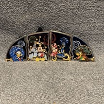 Disney WDW Passholder 2007 Magic Kingdom Mickey Castle Fireworks Pin Set KG - £118.99 GBP