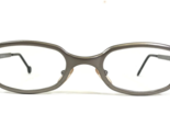 Vintage La Eyeworks Brille Rahmen PUFFER 510 Matt Grau Oval 45-21-125 - $55.57