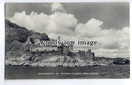 tp9091 - Devon - St. Petrox Church and Castle from the Sea, Dartmouth - postcard - £1.99 GBP