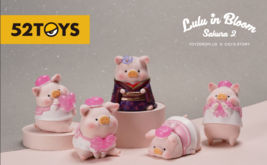 Toyzero+ LuLu the Piggy Bloom Sakura Series 2 Confirmed Blind Box Figure... - £8.98 GBP+