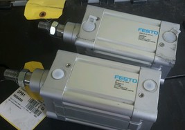 Festo Pneunatic Cylinder DNC-3&quot; DNC-3-2-PPV-A 10 Bar 145 Psi (Lot Of 2) Sale $99 - £34.83 GBP