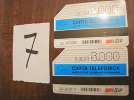 SIP 31.12.95 EVERYDAY COMPANION lire 5000 CONSECUTIVE Phone Cards-
show ... - $34.72