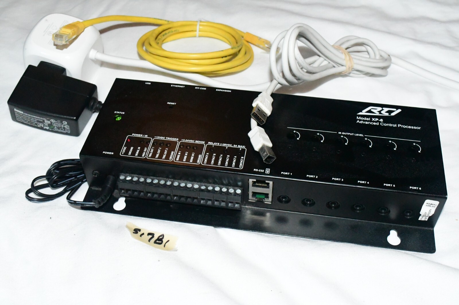 RTI XP-6 Advanced Control Processor W CABLES 517B1 - $60.97