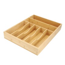 MegaChef Bamboo 7 Section Drawer Organizer - $1,349.09 MXN
