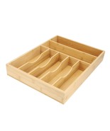 MegaChef Bamboo 7 Section Drawer Organizer - $71.58