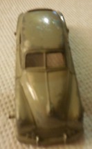 Tootsietoy Made In U.S.A. Sedan Old Nice 1940&#39;s Greenish Gold Copper Color - $5.00