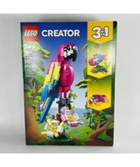 New! Lego 31144 Creator 3 in 1: Exotic Pink Parrot Set Frog &amp; Fish - $856.51 MXN