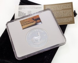 2020 Sud Africa 2 Oz. Argento S2KR Selezionato Da NGC Come PF70 Ultra Ca... - $259.87