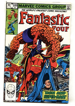 Fantastic Four #249 marvel comic book 1982 nm- - $36.08