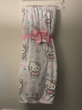 Sanrio Hello Kitty Spring Flowers Twin Blanket Throw Nwt - £36.97 GBP
