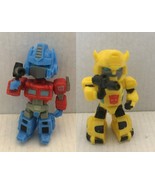 Transformers Optimus Prime &amp; Bumblebee Squeezelings 2.5&#39;&#39; Figure - €10,90 EUR