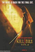 Kill Bill Volume 2 Promotional Movie Poster NEW Quentin Tarantino Samura... - $13.99