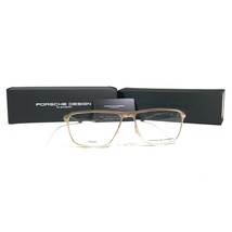 Porsche Design P8285 B Eyeglasses Frames Black Gold Square Full Rim 56-1... - £102.98 GBP