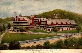 Vintage POSTCARD- Army And Navy General Hospital, Hot Springs, Arkansas BK52 - £3.16 GBP