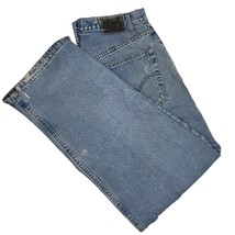Levis Silvertab Baggy Jeans Mens Size 34X32 Wide Leg Skater Med Wash Y2K Vintage - £69.98 GBP