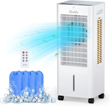 Air Cooler,3-In-1 Portable Evaporative Air Cooler Cooling Fan With 4 Ice Packs,1 - £174.16 GBP