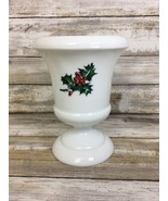 Christmas Holly Vase - £9.63 GBP