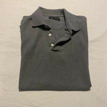 Croft &amp; Barrow Polo, Size XL, Gray, Cotton Blend, Short Sleeve - $10.99
