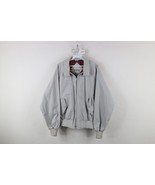 Vtg 70s 80s Streetwear Mens Large Lined Full Zip Cafe Racer Bomber Jacke... - $76.70 CAD
