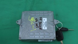 06 Honda Accord v6 MT ECU ECM Eng Control Module & Ignition Switch 37820-RCA-A35 image 3