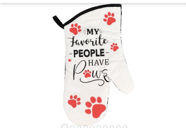 HC My Favorite People Have Paws .7x13” Oven MITT - $29.58