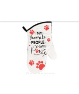 HC My Favorite People Have Paws .7x13” Oven MITT - $553.74 MXN