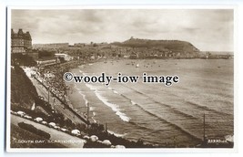 tq0155 - Yorks - View across South Bay from Cliff Walk in Scarborough - Postcard - £1.99 GBP