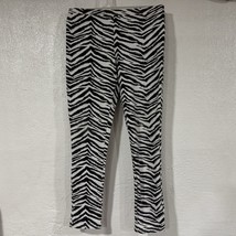 Faded Glory Zebra Stripes  Pants Girls Size Large 10-12 - $4.58