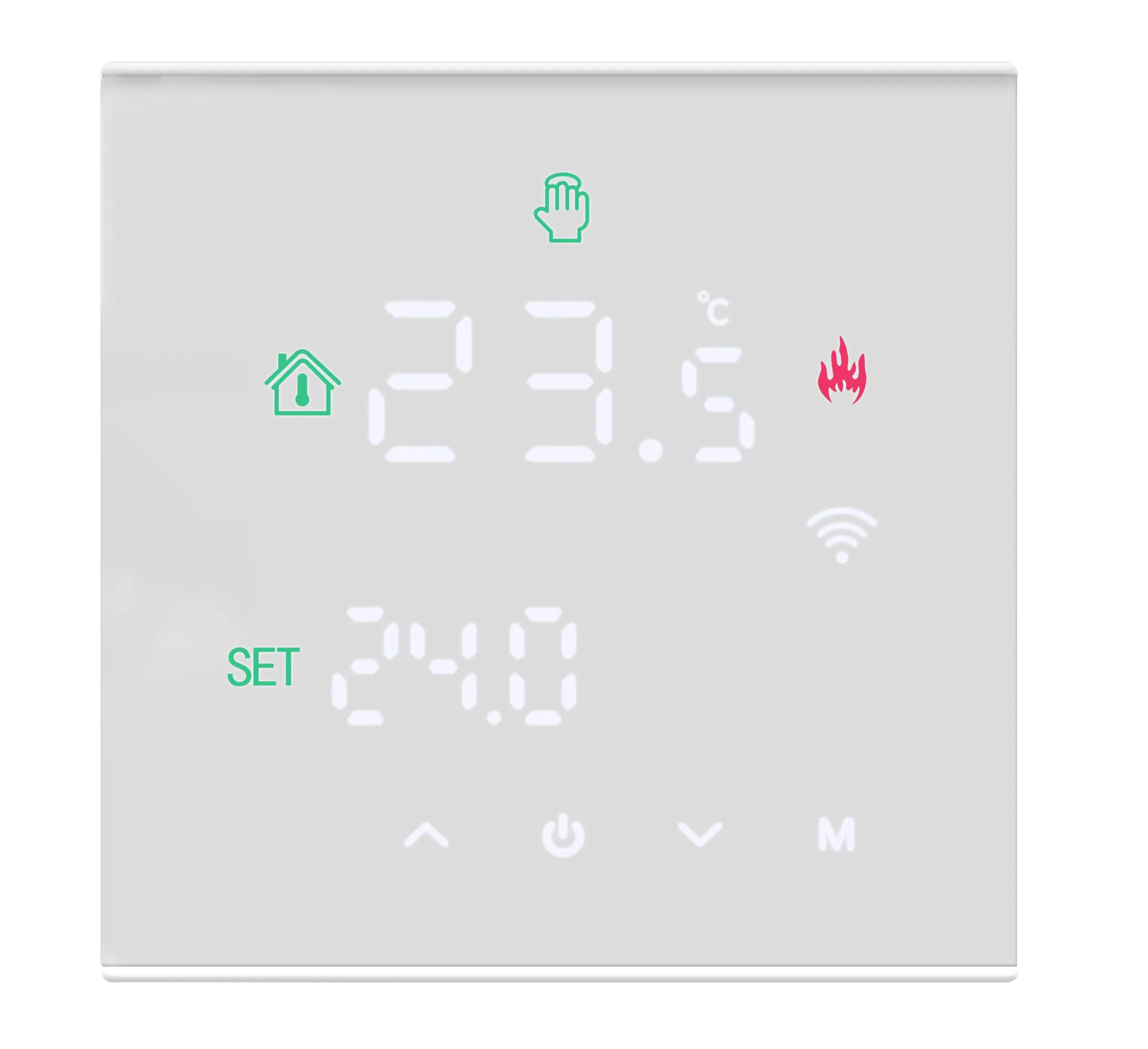 House Home MINCO HEAT 100~240V Tuya Smart WiFi Thermostat New M3H Temperature Co - £52.11 GBP