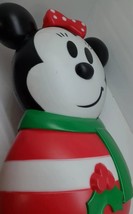 Gemmy 23&quot; Disney Minnie Mouse Blow Mold Round Version Christmas New Unused - £58.87 GBP