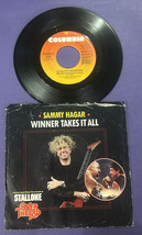 Sammy Hagar Winner Takes It All 7’’ Vinyl Single Over The Top Stallone - £10.95 GBP