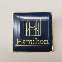 Hamilton Ontario Canada Souvenir Travel Lapel Hat Pin Square Shaped Pin - £13.08 GBP