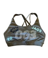 Peachy Pia's Women's Cheer Dance Top Gun Jags OG3 Sports Bra, Small - $25.74