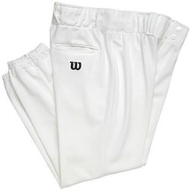 Wilson Baseball Zipper Pants w/ Elastic Waistband and Belt Loops - YOUTH... - $19.99