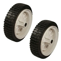 2 Front Drive Wheels for Husqvarna Poulan XT500 XT600 XT625 532180773 18... - £30.95 GBP