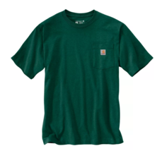 Carhartt K87 Men&#39;s Loose Fit Short-Sleeve Pocket T-Shirt, North Woods He... - $39.00