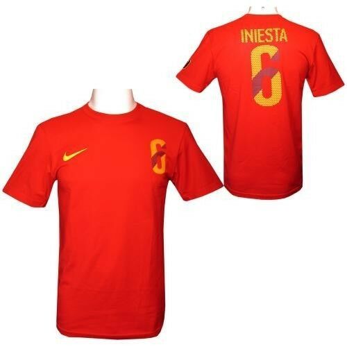 Andreas Iniesta Nike Hero t-shirt NWT World Cup Spain new with tags soccer - $27.74