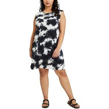 MSRP $89 Sanctuary Easy Way Dress Black Sand Tie-Dye Black Size Small - £30.37 GBP