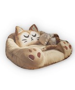 Giant Cat Beanbag Chair Plush Shaped Pillow - $820.82 MXN+