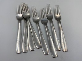 Set of 8 Stainless Steel PLATA Dinner Forks Denmark - £158.00 GBP
