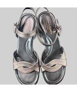 Donald Pliner Sha Wedge Sandal, Copper Brown, Size 6.5M - $17.00