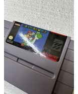 Super Mario World (SNES, 1991)  Authentic NINTENDO,  Tested, FREE SHIPPI... - $653.38 MXN